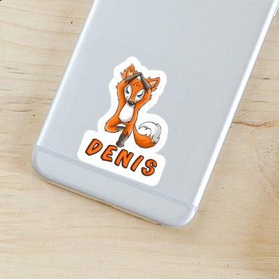Autocollant Yoga Renard Denis Laptop Autocollant Yoga Renard Denis Laptop Image