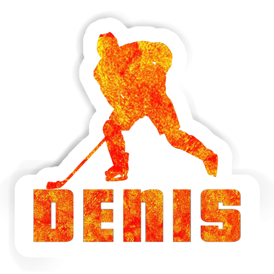 Sticker Eishockeyspieler Denis Notebook Sticker Eishockeyspieler Denis Gift package Image