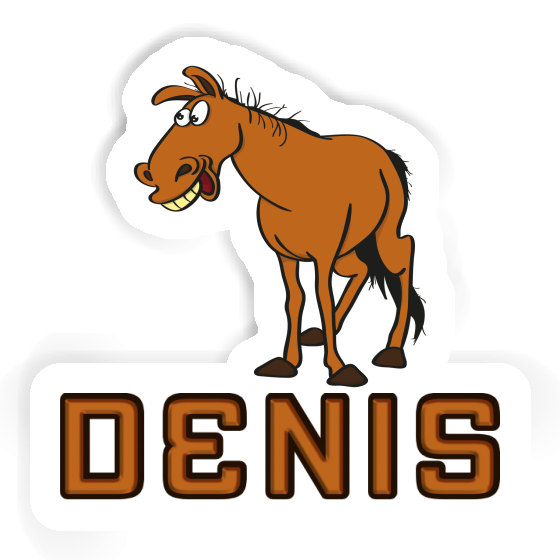 Denis Sticker Horse Notebook Denis Sticker Horse Notebook Image