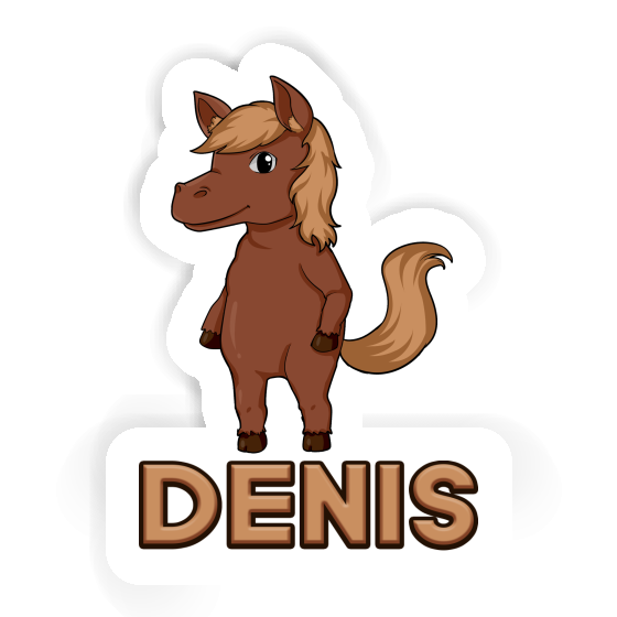 Sticker Horse Denis Notebook Sticker Horse Denis Gift package Image