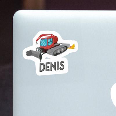 Pistenraupe Aufkleber Denis Laptop Image