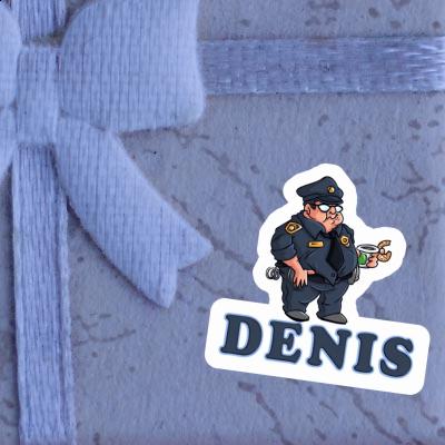 Autocollant Policier Denis Laptop Image