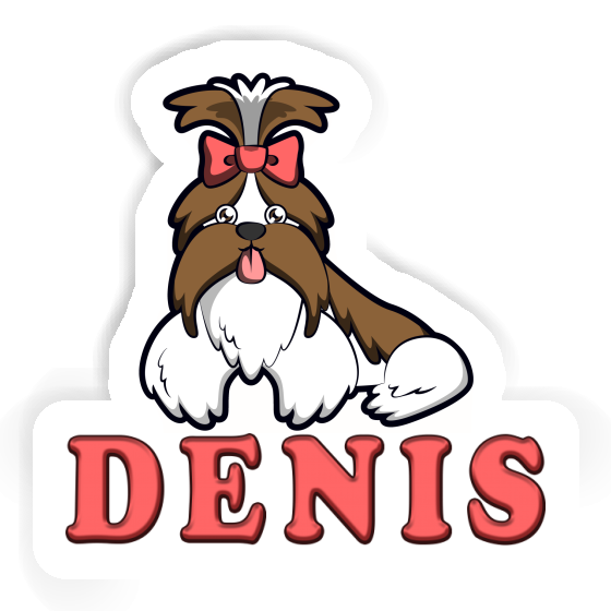 Sticker Denis Shih Tzu Notebook Sticker Denis Shih Tzu Gift package Image