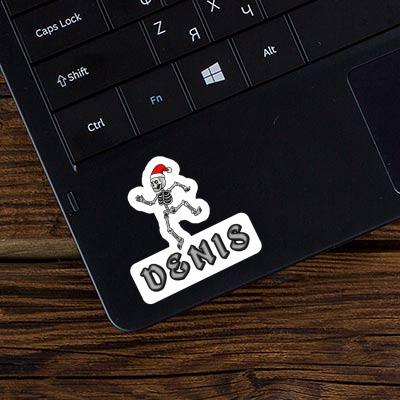 Weihnachts-Skelett Sticker Denis Weihnachts-Skelett Sticker Denis Image