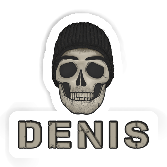 Denis Aufkleber Totenkopf Laptop Denis Aufkleber Totenkopf Laptop Image