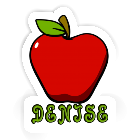 Denise Aufkleber Apfel Image