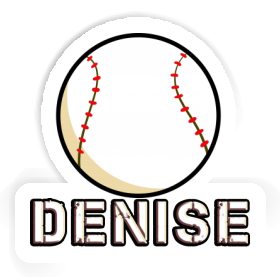 Sticker Baseball Denise Image