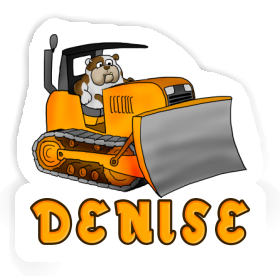Denise Sticker Bulldozer Image