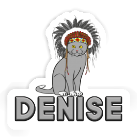 Cat Sticker Denise Image