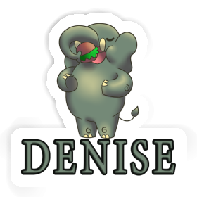 Denise Sticker Hamburger Image