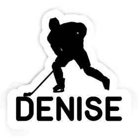 Sticker Eishockeyspieler Denise Image