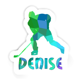 Eishockeyspieler Sticker Denise Image
