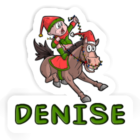 Sticker Denise Christmas Horse Image