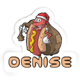 Hot Dog Sticker Denise Image