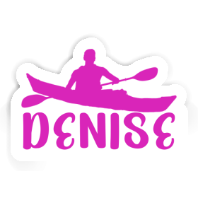 Denise Sticker Kajakfahrer Image