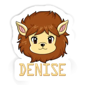 Denise Sticker Lion Image