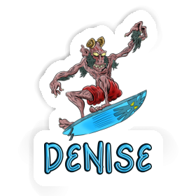 Sticker Denise Surfer Image