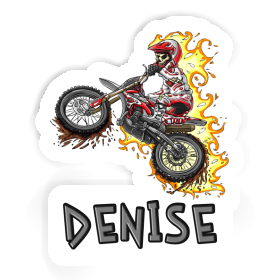 Autocollant Denise Motocrosser Image