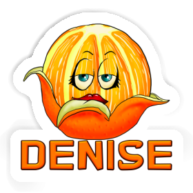 Aufkleber Orange Denise Image