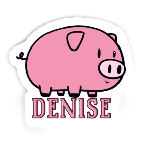 Sticker Pig Denise Image
