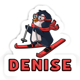 Sticker Skier Denise Image