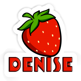 Denise Aufkleber Erdbeere Image