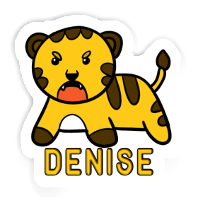 Sticker Denise Baby-Tiger Image