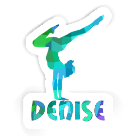Sticker Denise Yoga Woman Image
