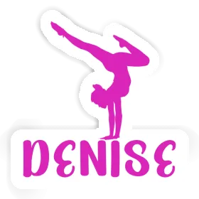 Denise Sticker Yoga Woman Image