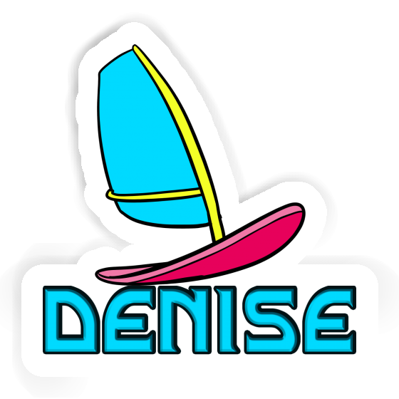 Windsurf Board Sticker Denise Notebook Image