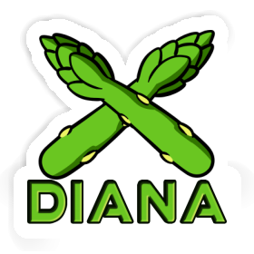 Sticker Diana Spargel Image