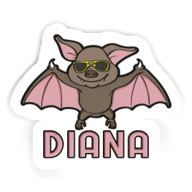 Diana Sticker Fledermaus Image