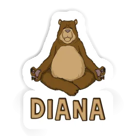 Yogi Sticker Diana Image