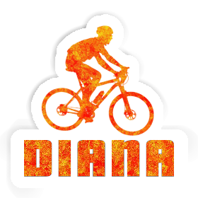 Diana Sticker Biker Image