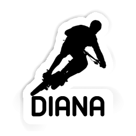 Sticker Biker Diana Image