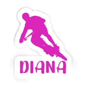 Diana Sticker Biker Image