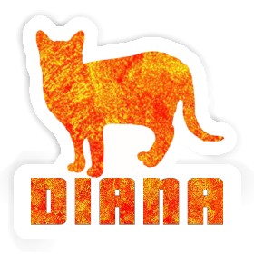 Sticker Cat Diana Image