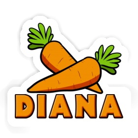 Sticker Karotte Diana Image