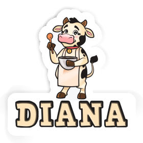 Diana Sticker Cow Image