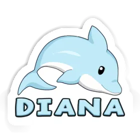 Sticker Dolphin Diana Image