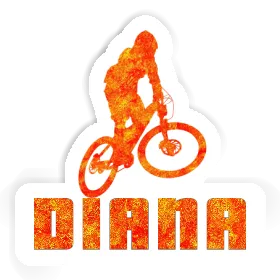 Sticker Downhiller Diana Image