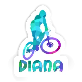 Sticker Diana Downhiller Image