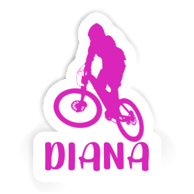 Sticker Downhiller Diana Image