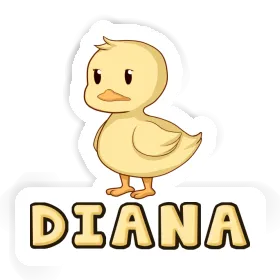 Sticker Duck Diana Image