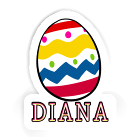 Osterei Sticker Diana Image