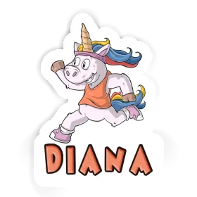 Runner Sticker Diana Image