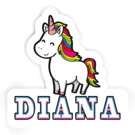 Diana Sticker Unicorn Image