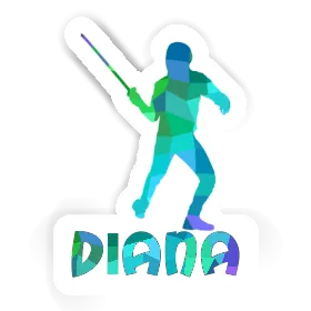 Sticker Diana Fencer Image