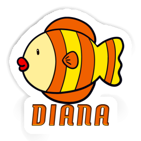 Sticker Fisch Diana Image