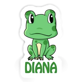 Sticker Frog Diana Image